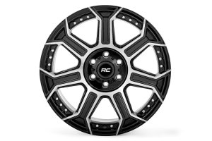 Chevrolet Suburban Wheel - Rough Country - 89 Series - Black Machined Gunmetal - '15-'20